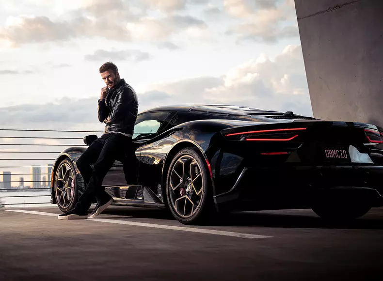 David Beckham
Maserati MC20
Photo: James Lipman