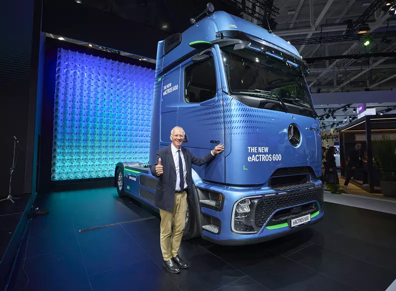 Mercedes-Benz eActros 600 ist “International Truck of the Year 2025″Mercedes-Benz eActros 600 is “International Truck of the Year 2025”