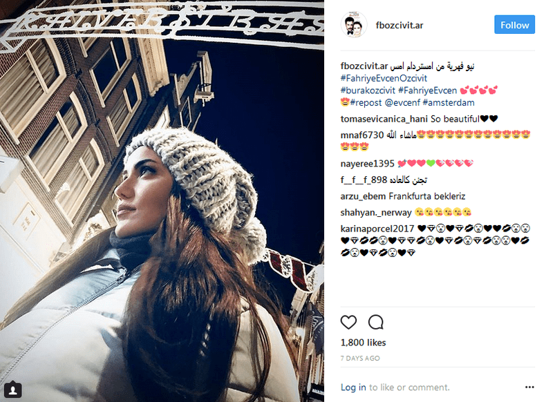 Unde au fost plecaţi la începutul anului Burak Özçivit şi soţia sa, Fahriye (1)