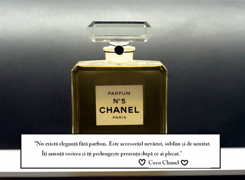 Legendary perfume Chanel No. 5