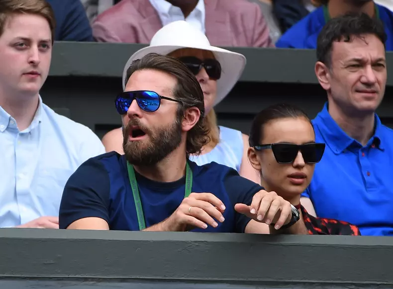 Celebrities At Wimbledon - London