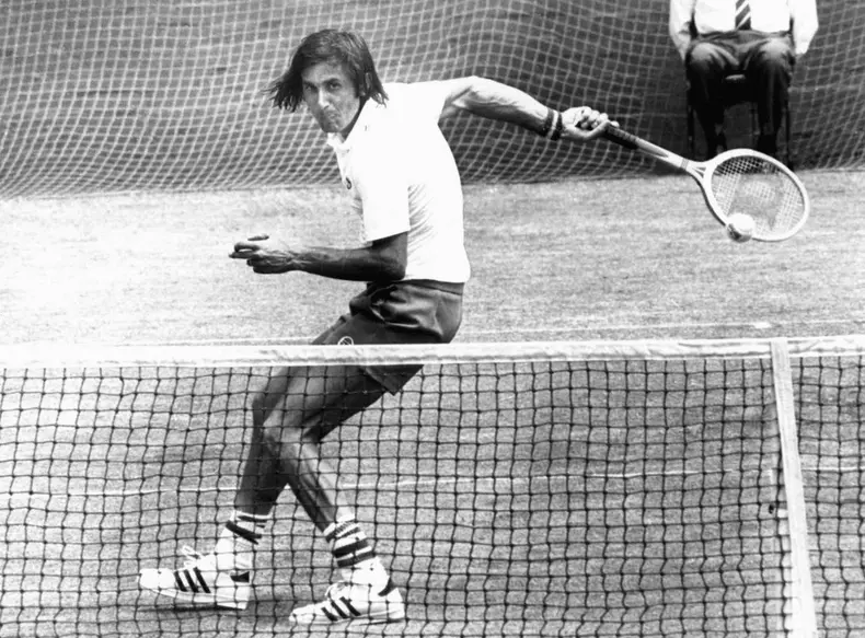 Ilie Nastase tennis