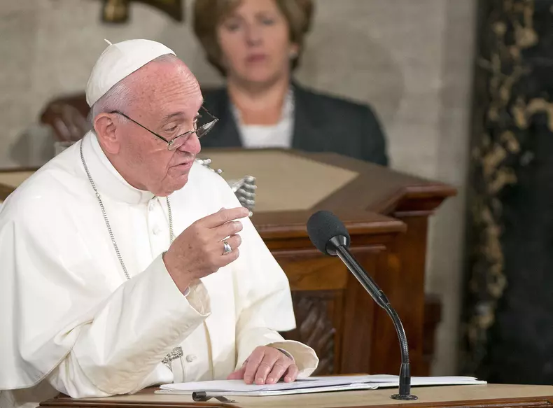 Pope Francis Addresses a Joint Session of Congress
