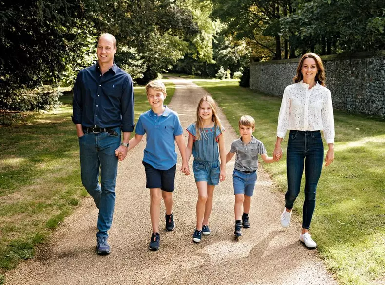 Prince of Wales Christmas card