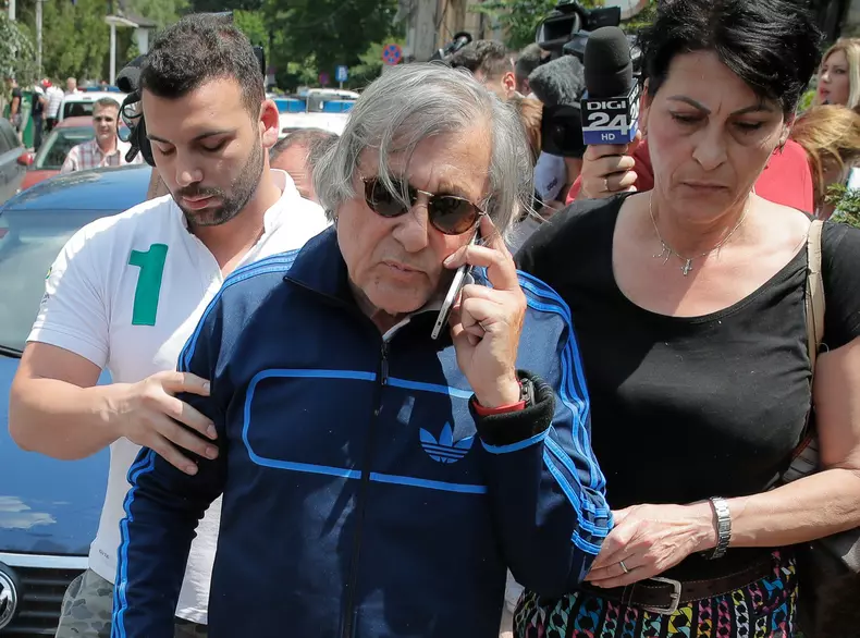APTOPIX Romania Nastase Arrested