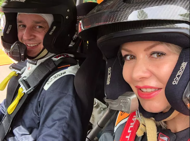 Luciana Indre, experiență inedită la Raliul Maramureșului Se pare că a fost anul sau luna senzațiilor tari (1)