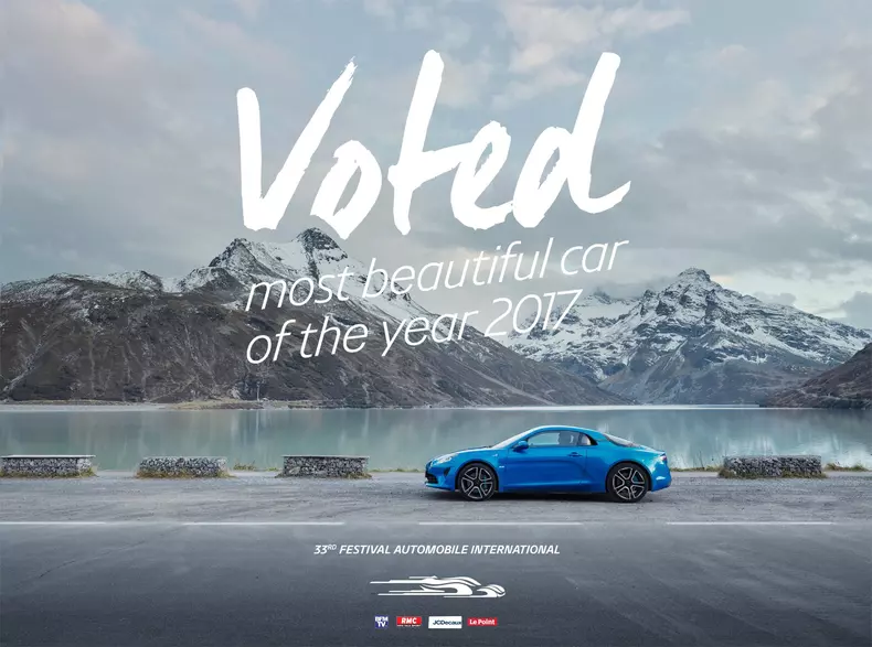 Alpine A110 au Festival Automobile International