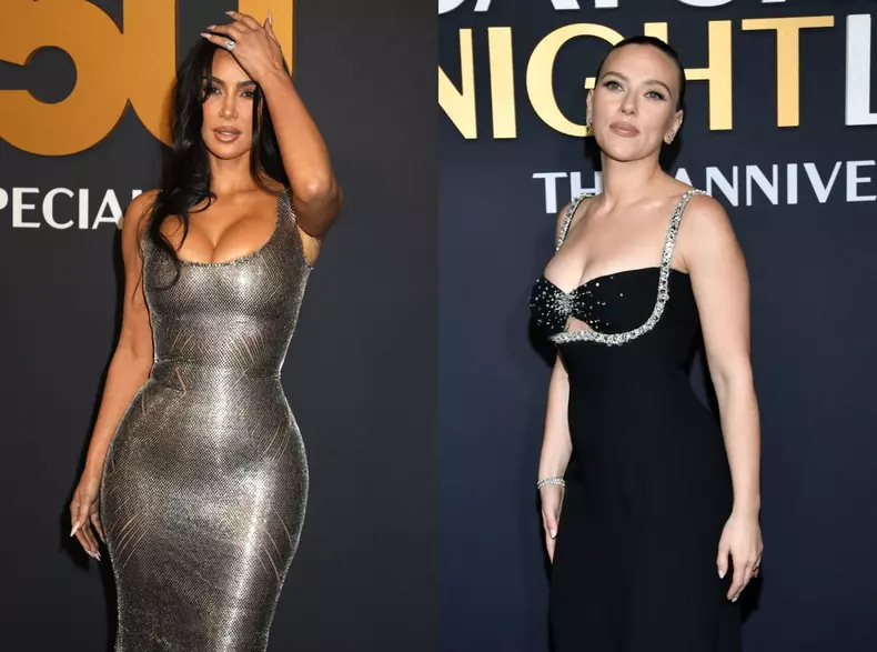Gala Saturday Night Live 50 Kim Kardashian și Scarlett Johansson, printre cele mai elegante vedete ale serii