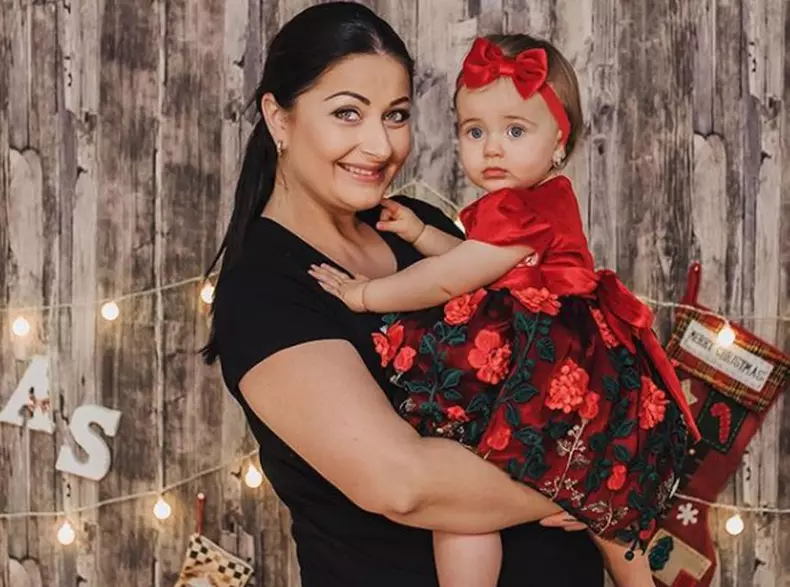 Gabriela Cristea mai are o fetiță, Victoria