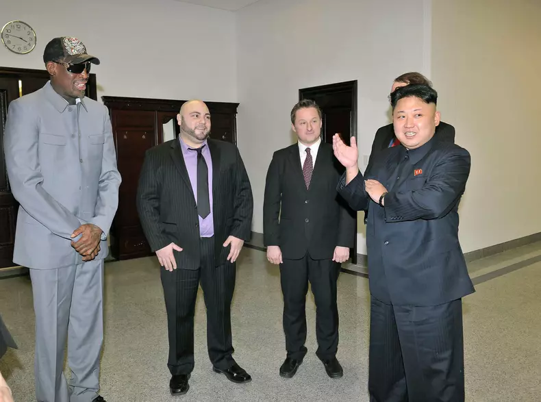 Dennis_Rodman in Nordkorea