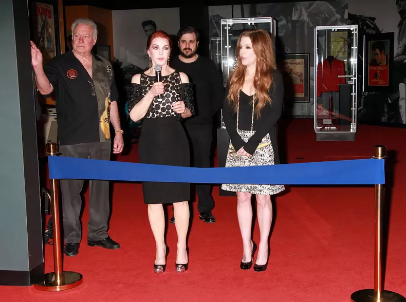 Priscilla & Lisa Marie Presley Present 'Elvis The Exhibition' In Las Vegas
