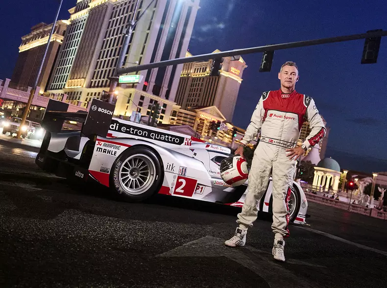 Ken Block and the Audi S1 Hoonitron electrify Las Vegas