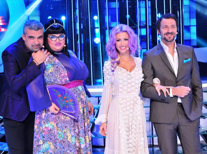 Andreea Bălan și Aurelian Temișan sunt colegi la "Te cunosc de undeva!"