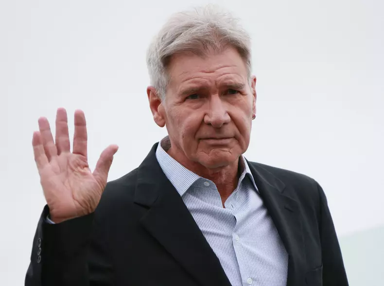 Harrison Ford during photocall at The Ritz-Carlton