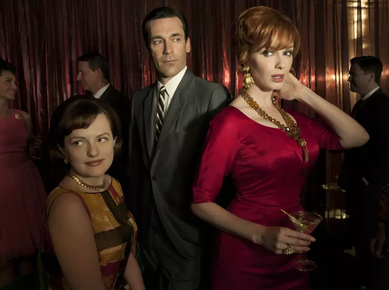 Don Draper, Joan și Peggy la petrecere