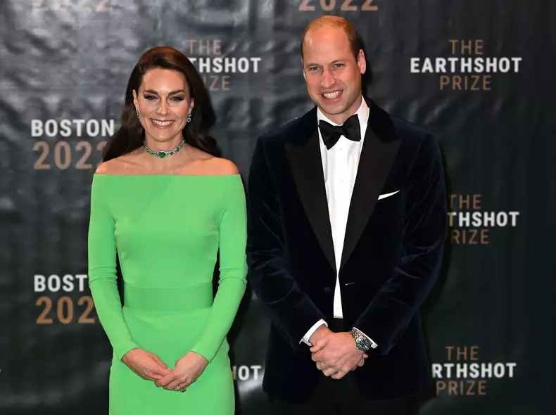 Prince William and Catherine Princess of Wales visit to The Earthshot Prize Awards, MGM Music Hall at Fenway, Boston, Massachusetts, USA - 02 Dec 2022