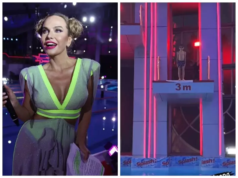 Băiatul Annei Lesko participă la Splash! Vedete la apă. Cel mic a făcut o săritură de senzație (1)