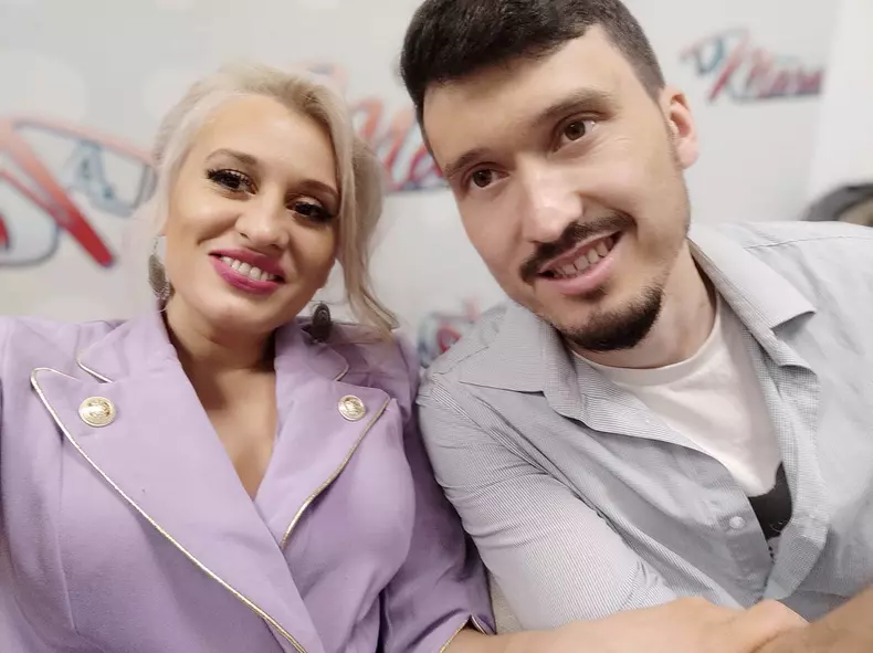 Anisia Gafton şi Florin Serghei
