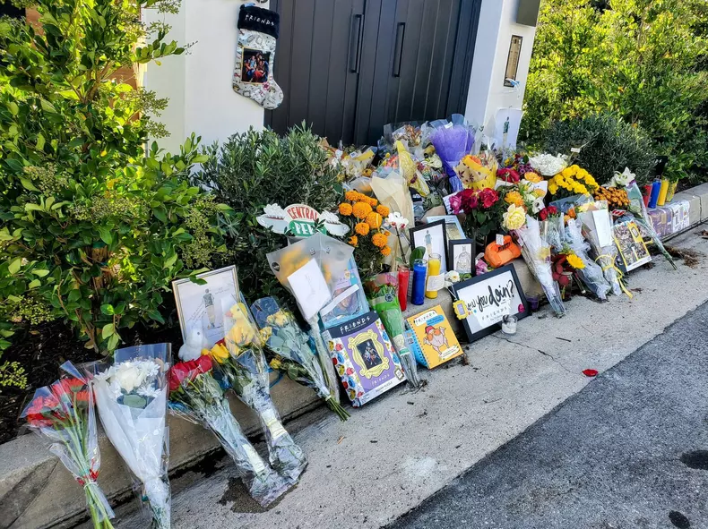 Matthew Perry's home is full of love and gifts honoring him