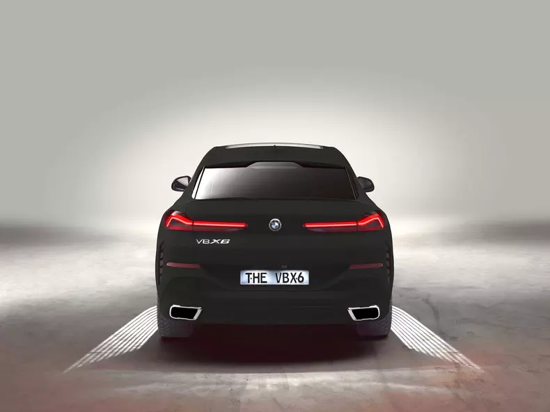 BMW X6 Vantablack 6
