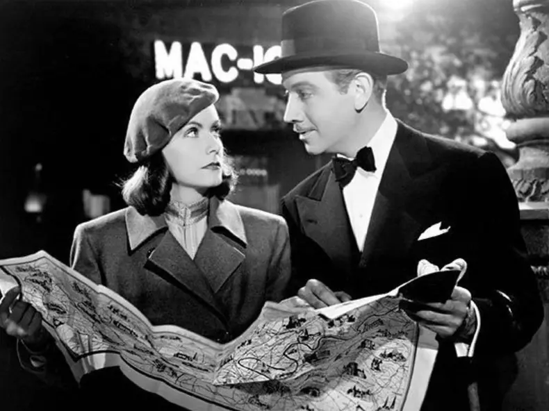 NINOTCHKA 1939 MGM film with Greta Garbo and Melvyn Douglas