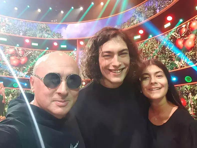Toto Dumitrescu la o emisiune