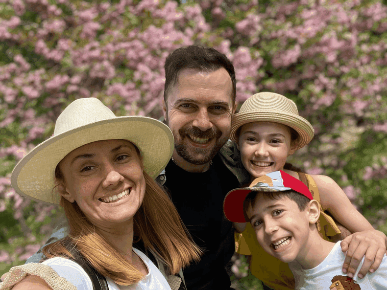 Oana Ioniță familie