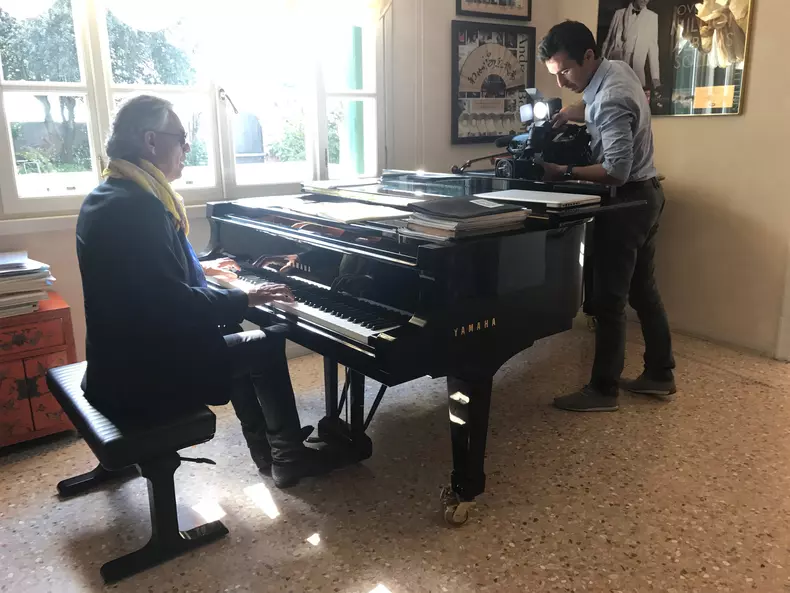 Anca Lungu a fost acasă la Andrea Bocelli (7)