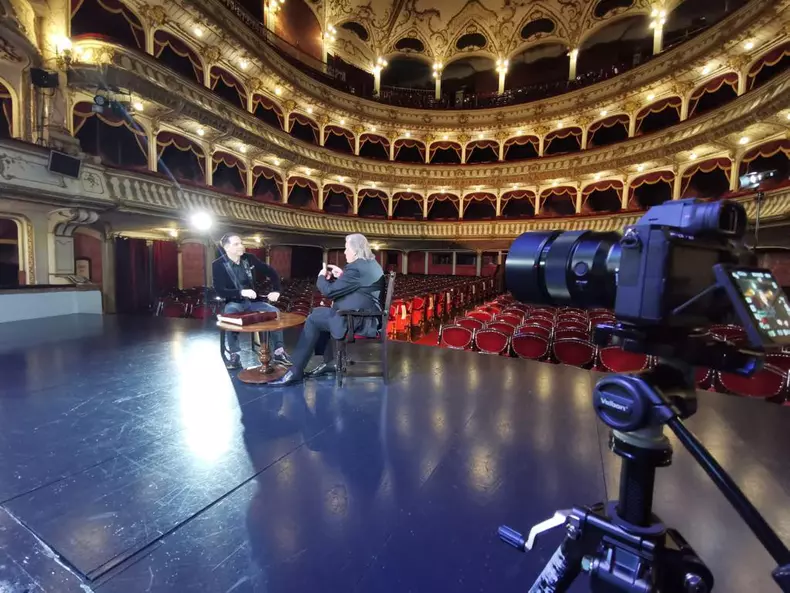 Dan Negru si Florin Piersic