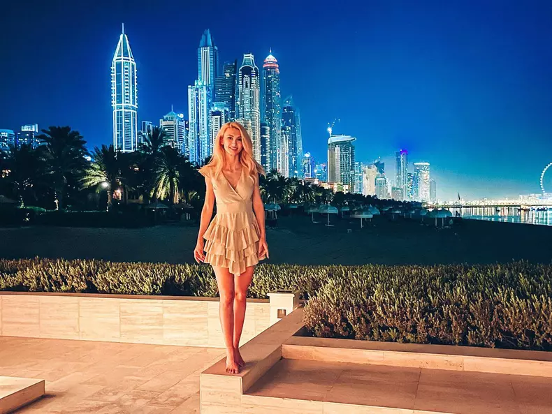 Andreea Bălan, vacanță romantică în Dubai. Ce fotografii i-a făcut iubitul (9)