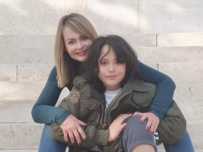 Gabriela Spanic și fiul ei