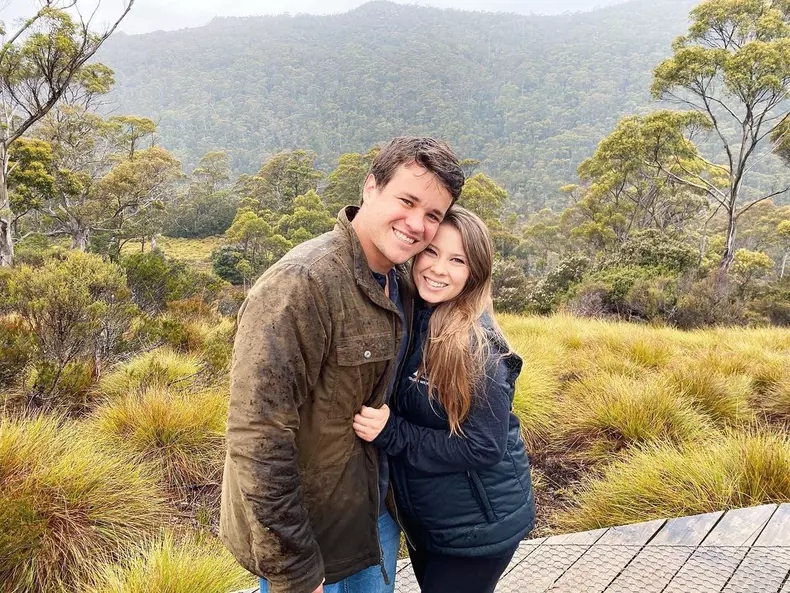 Bindi Irwin și Chandler Powell