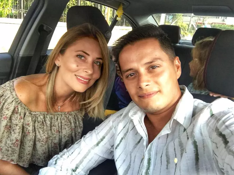 Bianca Sârbu, soțul și copiii ei