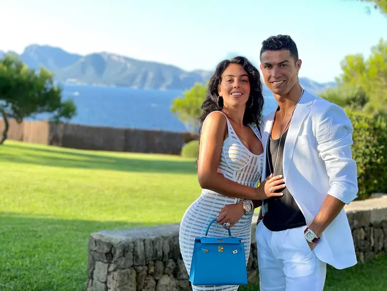 Cristiano Ronaldo Georgina Rodriguez