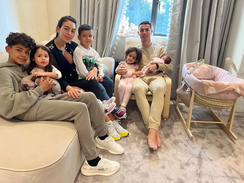 Georgina Rodriguez Cristiano Ronaldo copii