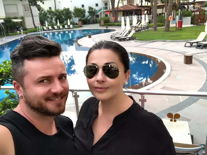 gabi cristea si partenerul ei