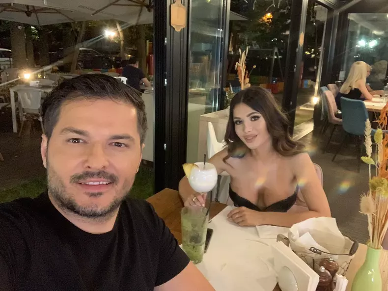 Liviu Vârciu şi soţia sa, Anda Călin