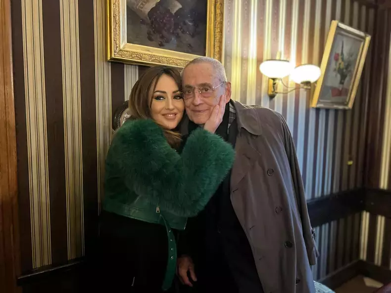 Horia Moculescu și fiica lui, Nidia (1)