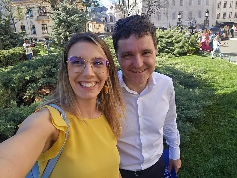diana buzoianu si nicusor dan
