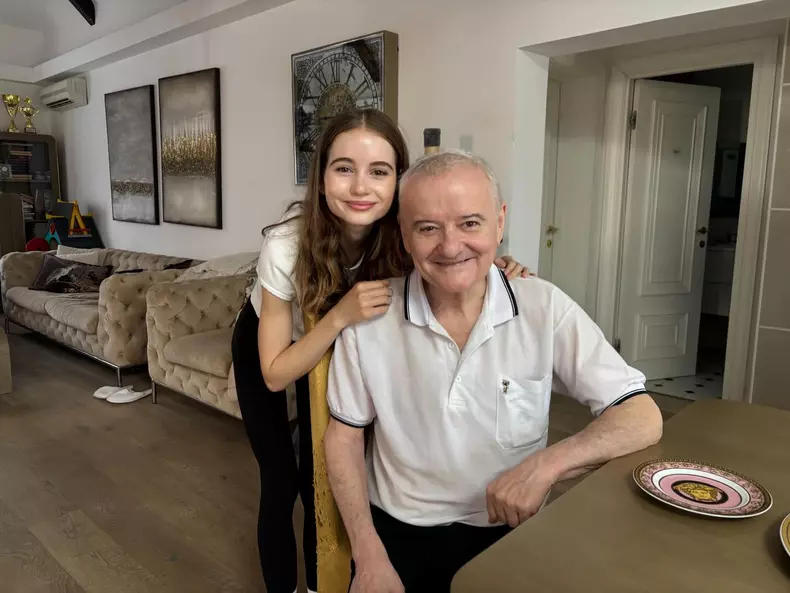 Irinel Columbeanu și fiica lui, Irina Columbeanu (2)