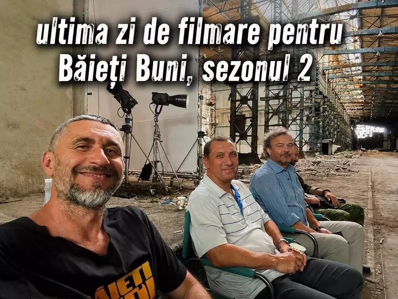 Imagini de la filmările Băieți Buni Pe Viață de la Pro TV (1)