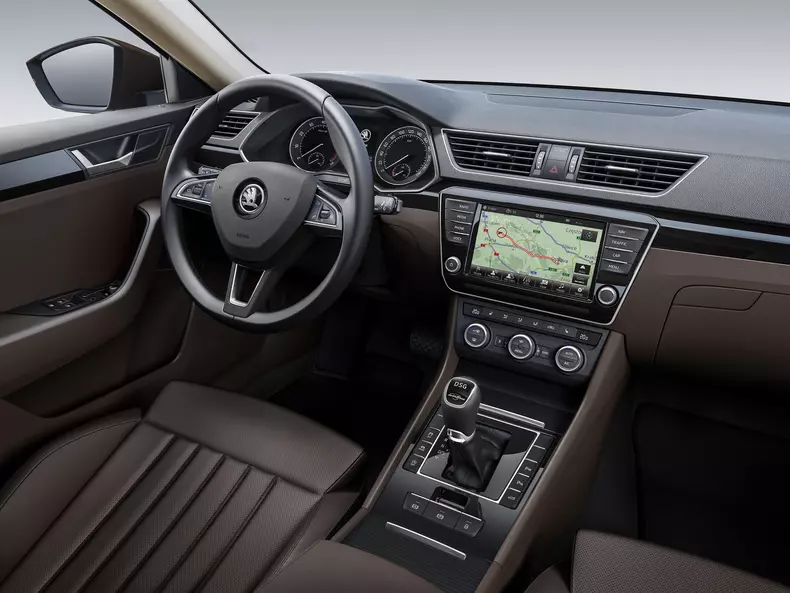skoda superb interior