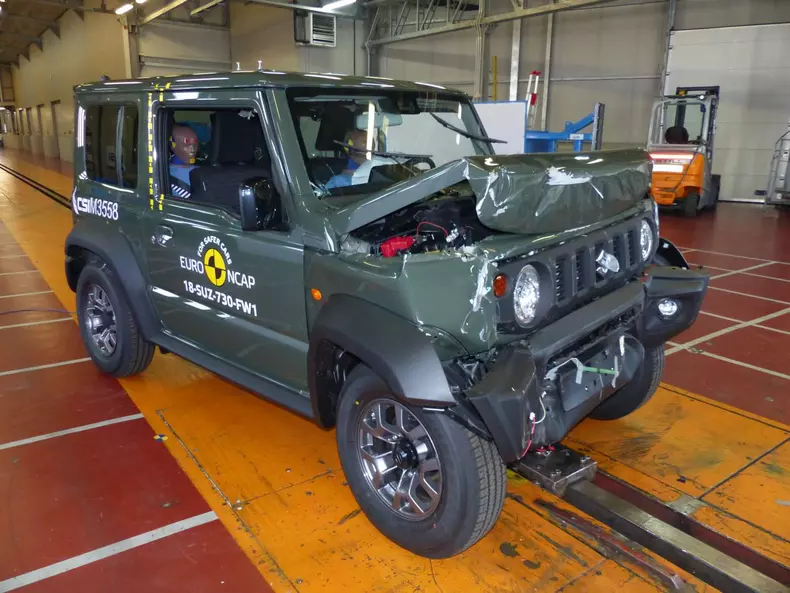 Suzuki Jimny 2018 crashtest EuroNCAP04