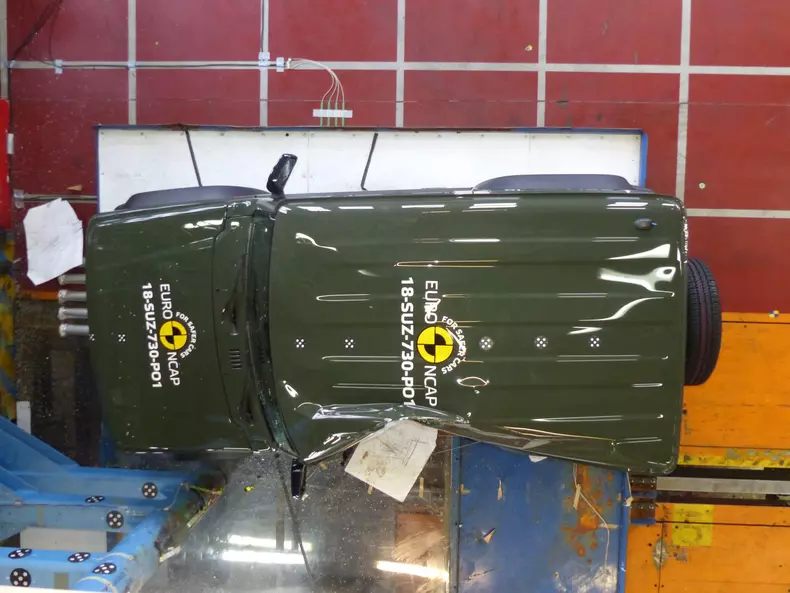 Suzuki Jimny 2018 crashtest EuroNCAP06