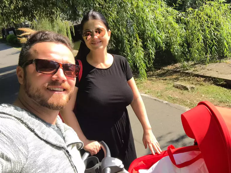 Când va fi botezată fetița Gabrielei Cristea și a lui Tavi Clonda (1)