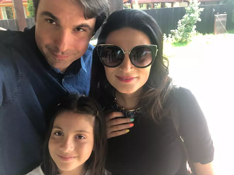 Ioana Ginghină, Alexandru Papadopol și fiica lor Ruxandra