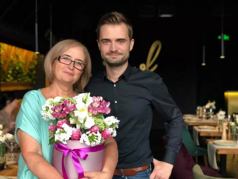 Cătălin Josan şi mama lui