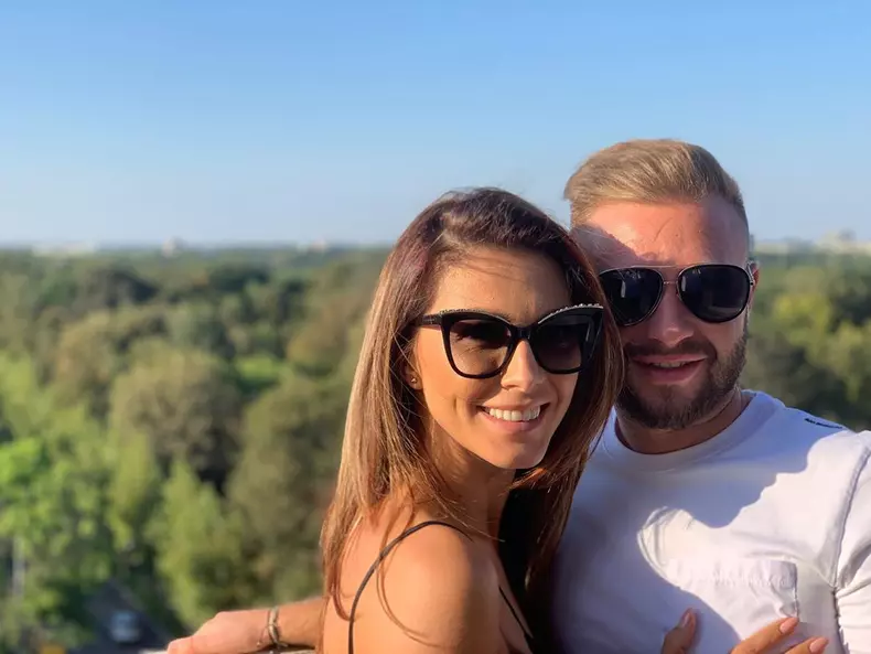 Ilinca Vandici și soțul ei Andrei Neacșu