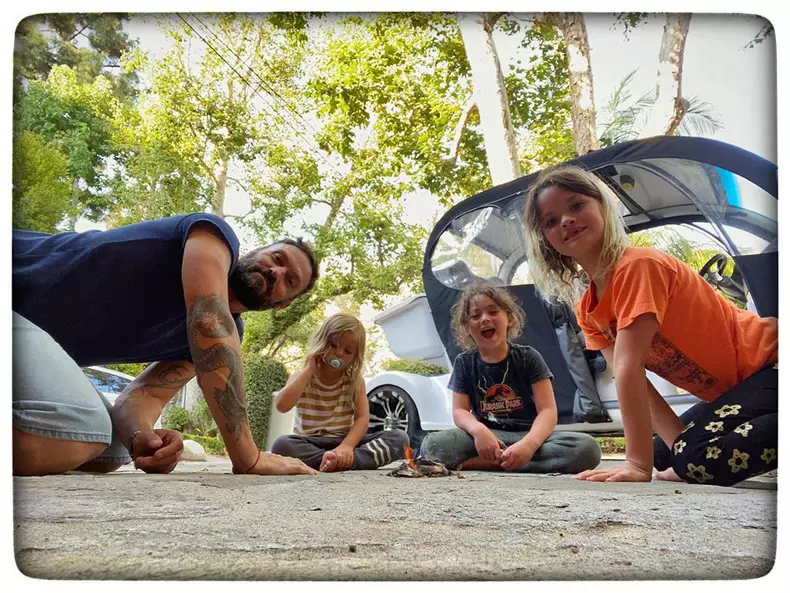 Brian Austin Green si fiii lui cu Megan