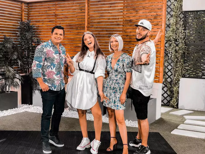 Nick și Andreea la Vorbește LumeaNick și Andreea la Vorbește Lumea